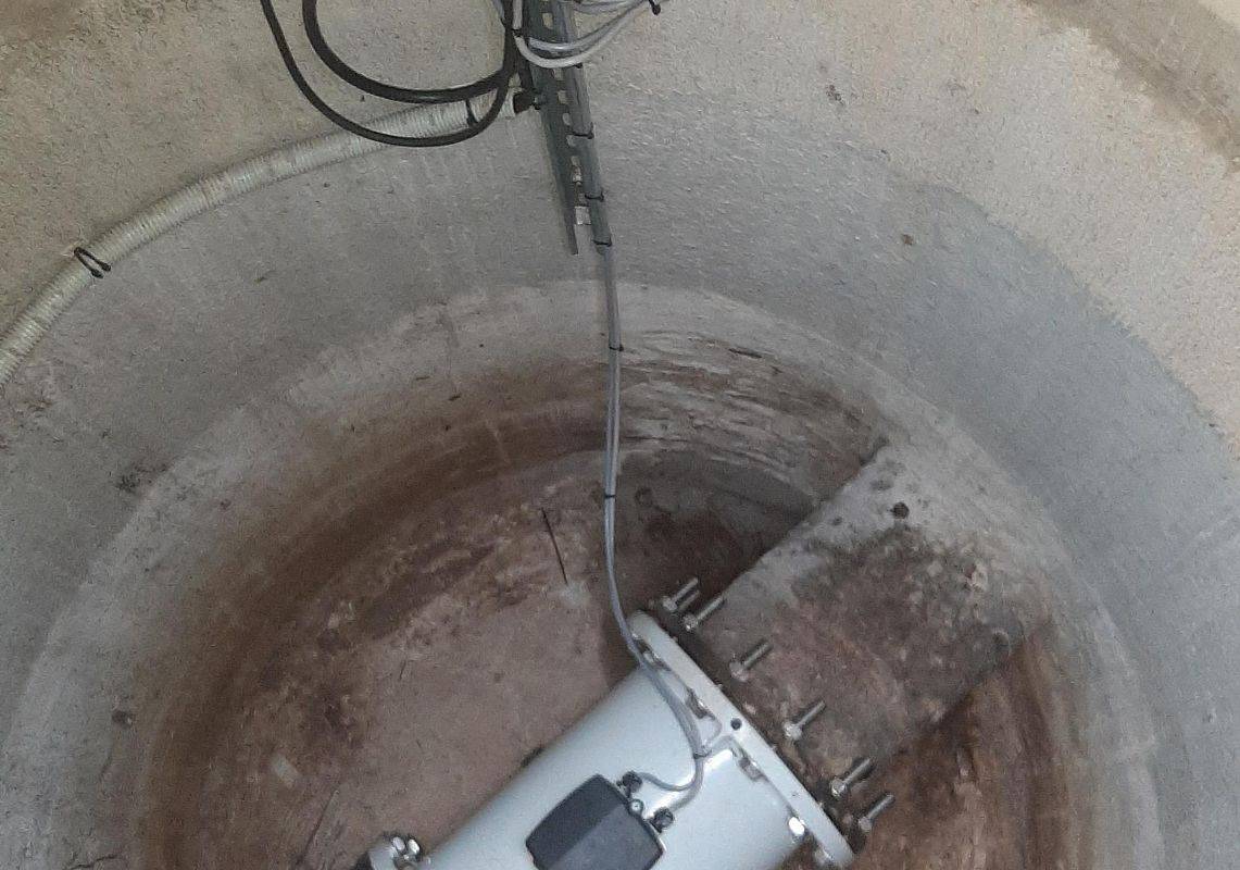 Nowy przepływomierz na  Oczyszczalni Ścieków.
