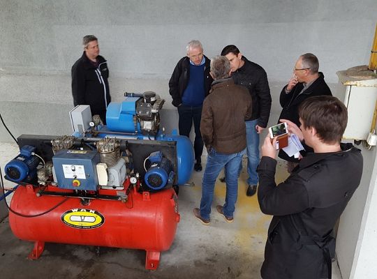 Wizyta przedstawicieli duńskich firm na miejskiej Oczyszczalni Ścieków