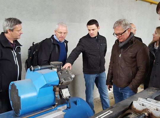 Wizyta przedstawicieli duńskich firm na miejskiej Oczyszczalni Ścieków