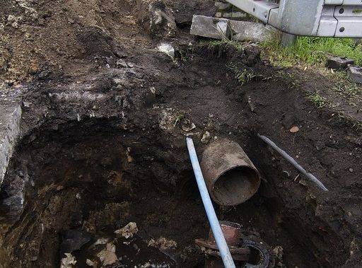 Awaria wodociągu w ulicy Harcerzy