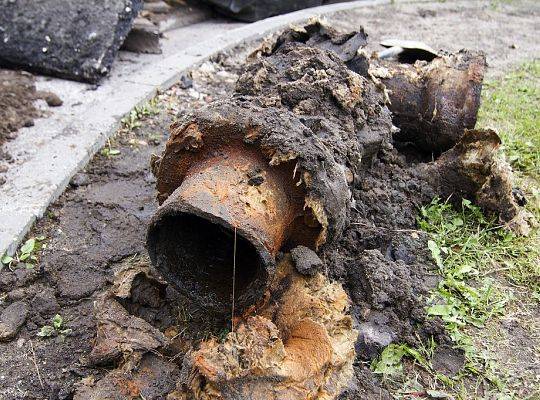 Awaria wodociągu w ulicy Harcerzy