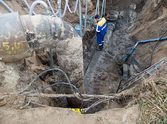 Wymiana zasuw w rejonie Stacji Uzdatniania Wody