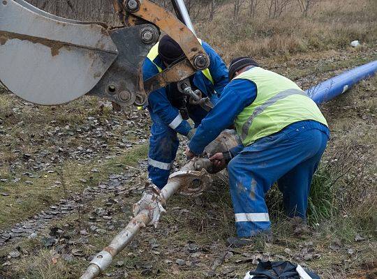 Rozbudowa systemu kanalizacyjnego i wodociągowego w kierunku  oś. Wschód