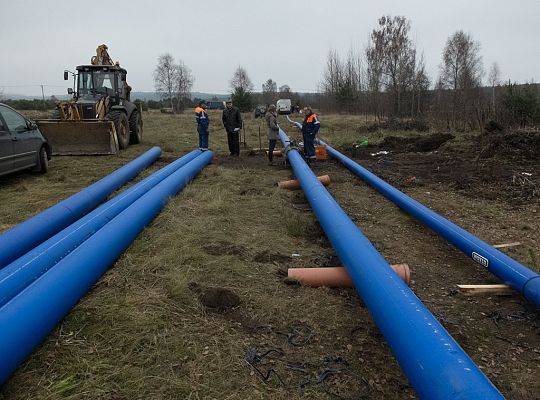 Rozbudowa systemu kanalizacyjnego i wodociągowego w kierunku  oś. Wschód