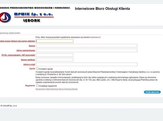 Nowa propozycja dla klientów MPWiK