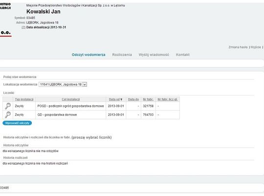Nowa propozycja dla klientów MPWiK