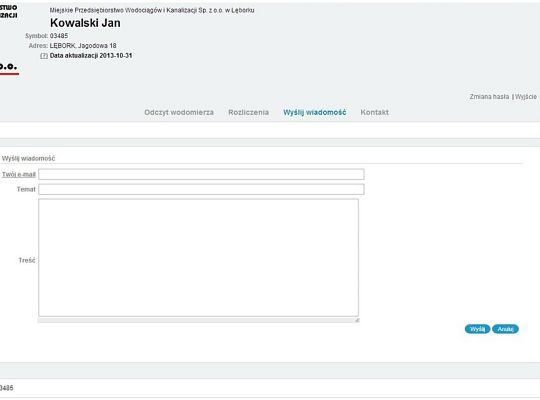 Nowa propozycja dla klientów MPWiK