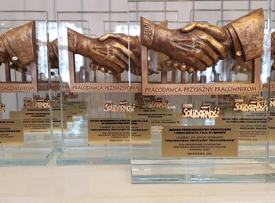 MPWiK odebrał certyfikat 