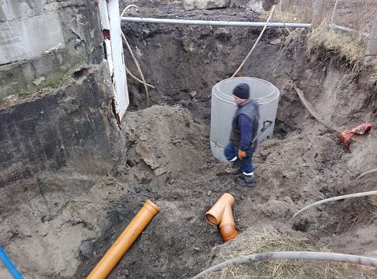 Nowa inwestycja - przepompownia ścieków na ul. Abrahama