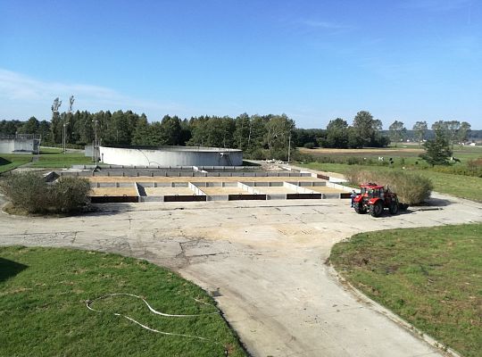 Remont poletek do osuszania piasku