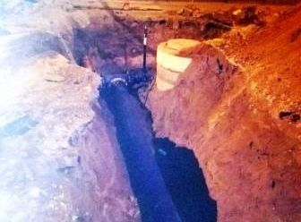 Kolejny etap wymiany wodociągu w ramach inwestycji „Przebudowa  ulic:  Armii Krajowej, Długosza, Franciszkańskiej, Gdańskiej, Młynarskiej, Chodukiewicza oraz Przyzamcze wraz z budową i przebudową  infrastruktury technicznej”.