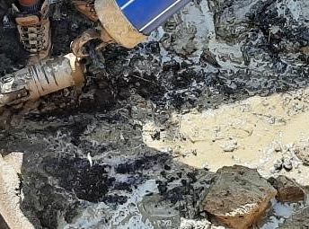 Budowa nowego wodociągu oraz kanalizacji tłocznej w ulicy Spółdzielczej.