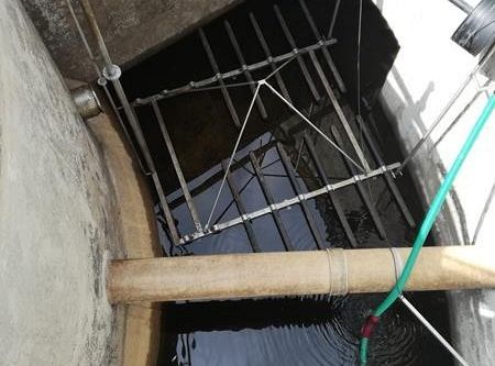 Remont reaktora biologicznego.