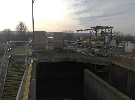 Wymiana szafy sterowniczej  na piaskowniku Oczyszczalni Ścieków.