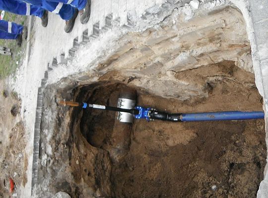 Zakończono budowę wodociągu w ul. Władysława IV.