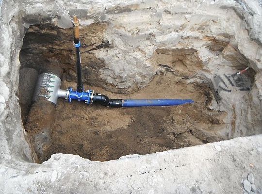 Zakończono budowę wodociągu w ul. Władysława IV.