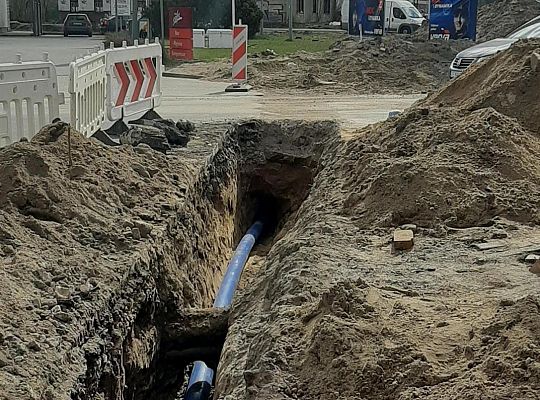 Trwają  prace w ramach inwestycji „Lęborski Węzeł Przesiadkowy