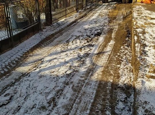 Budowa sieci wodociągowej i sieci kanalizacji sanitarnej w rejonie ul. Kazimierza Wielkiego w Lęborku.