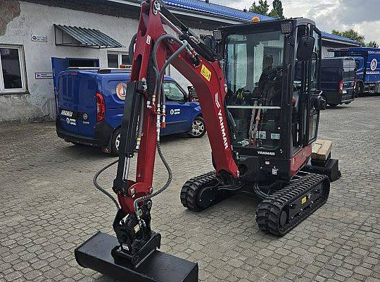 MPWiK Sp. z o.o. Lębork wzbogaca park maszynowy o Minikoparkę YANMAR SV 19VT.