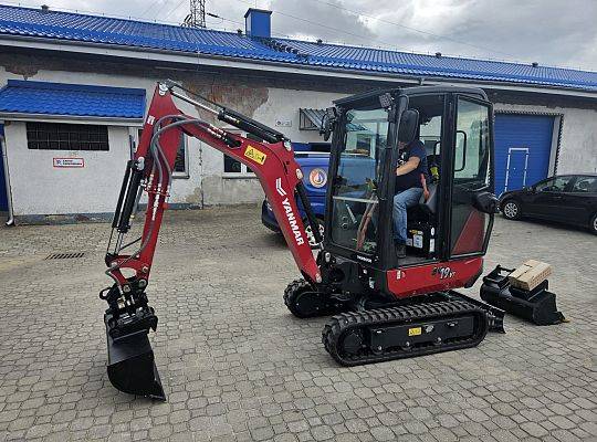 MPWiK Sp. z o.o. Lębork wzbogaca park maszynowy o Minikoparkę YANMAR SV 19VT.