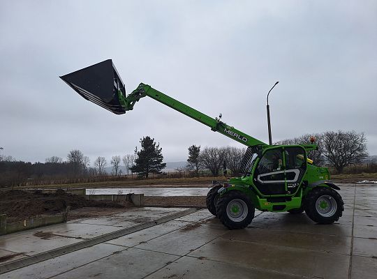 Nowa ładowarka teleskopowa Merlo TF 42.7-136 w MPWiK Lębork!