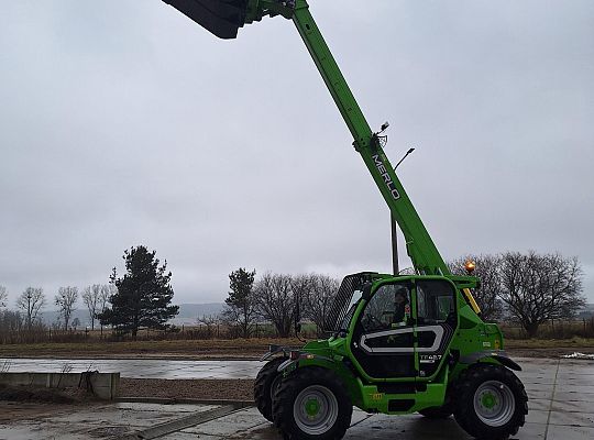 Nowa ładowarka teleskopowa Merlo TF 42.7-136 w MPWiK Lębork!