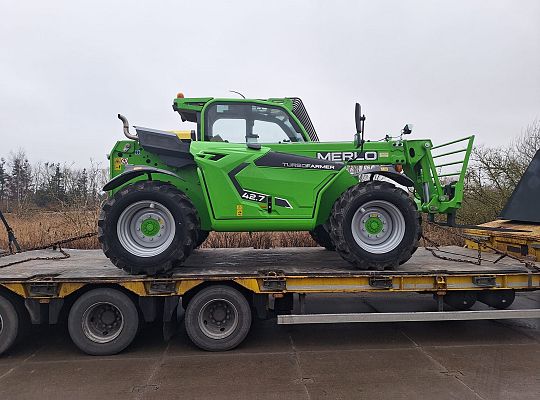 Nowa ładowarka teleskopowa Merlo TF 42.7-136 w MPWiK Lębork!