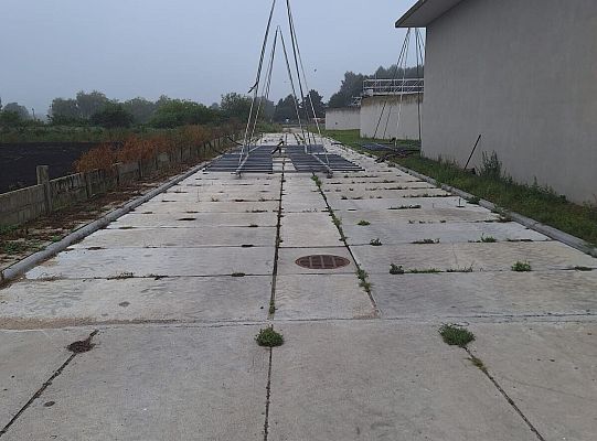 Czyszczenie komór stabilizacji tlenowej wraz z wymianą membran napowietrzających.