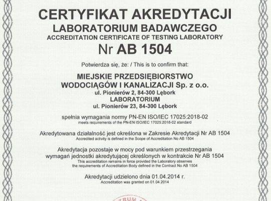 Rozpoczęcie IV cyklu akredytacji PCA w Laboratorium