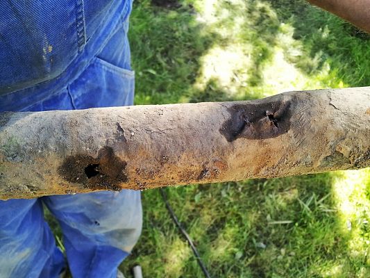 Awarie przyłączy wodociągowych