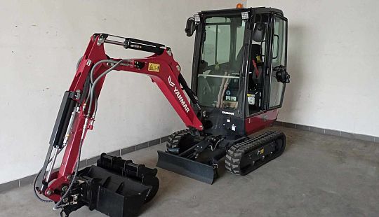 MPWiK Sp. z o.o. Lębork wzbogaca park maszynowy o Minikoparkę YANMAR SV 19VT.